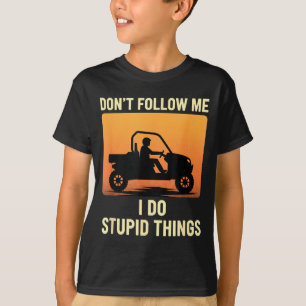 Camiseta Esquiando fora da pista atitude_ não siga faça coi