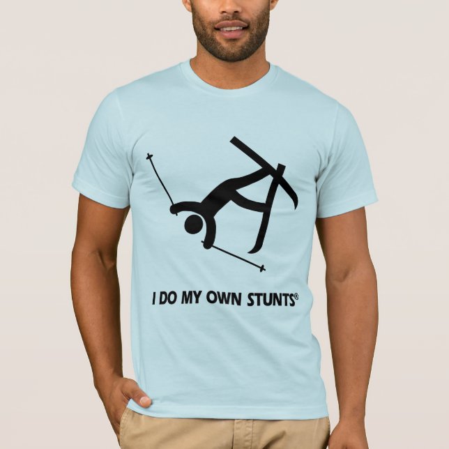 Camiseta Esquiando meus próprios conluios (Frente)