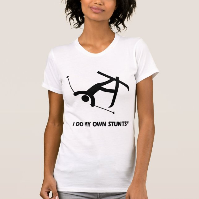 Camiseta Esquiando meus próprios conluios (Frente)