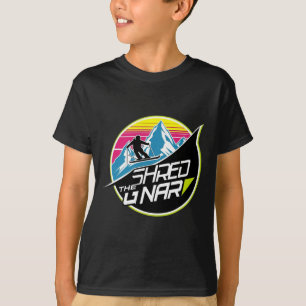Camiseta Esquiar Gnar Freestyle Diamante Inverno Spo