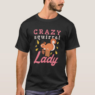 Camiseta Esquilheira Louca Mulheres Animais Bonitas
