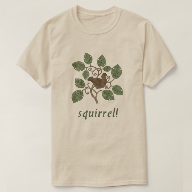 Camiseta Esquilo! (Frente do Design)
