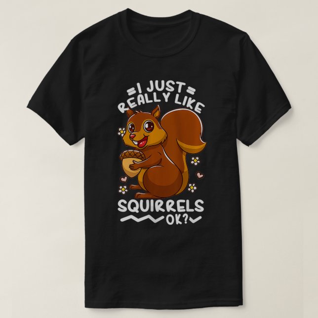 Camiseta Esquilo (Frente do Design)