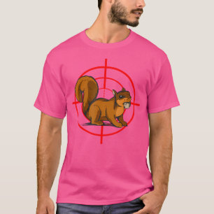 Camiseta Esquilo-alvo de caça ao esquilo-alvo S