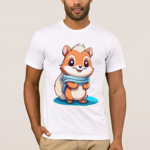 Camiseta Esquilo animal adorável