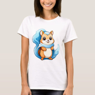 Camiseta Esquilo animal adorável
