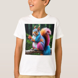 Camiseta Esquilo Bonito No Ramal-19274