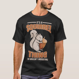 Camiseta Esquilo Bonito Uma Coisa De Esquilo