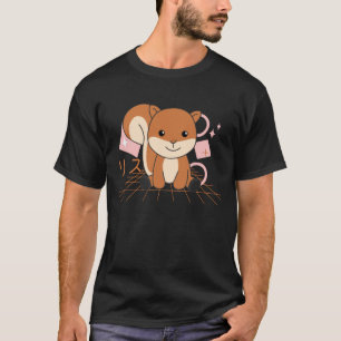 Camiseta Esquilo Bons Animais Japoneses Japão Kawaii