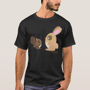 Camiseta esquilo+coelho