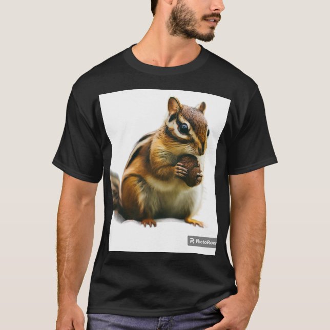 Camiseta esquilo curioso (Frente)