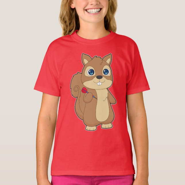 Camiseta Esquilo Dardos Esportes Dardos (Frente)