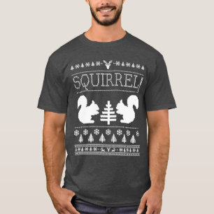 Camiseta Esquilo das férias do Natal