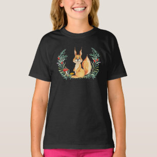 Camiseta Esquilo de Aquarela