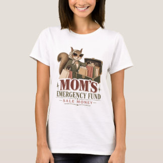 Camiseta Esquilo de Dinheiro da Promoção do Fundo