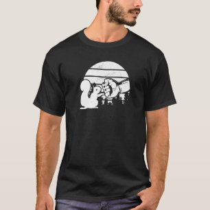 Camiseta Esquilo de escada de ponta esquadrão
