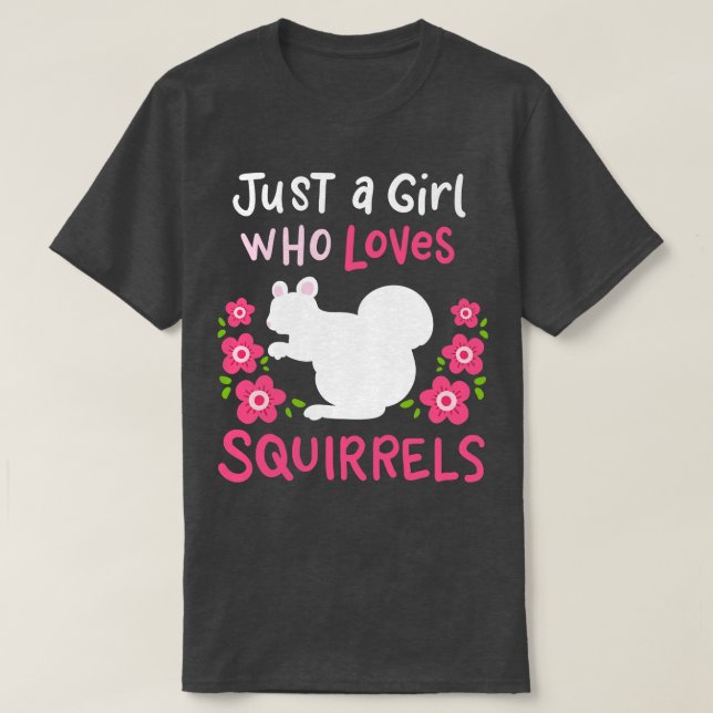 Camiseta Esquilo de esquilo Lover 2 (Frente do Design)