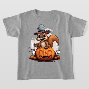 Camiseta Esquilo de Halloween