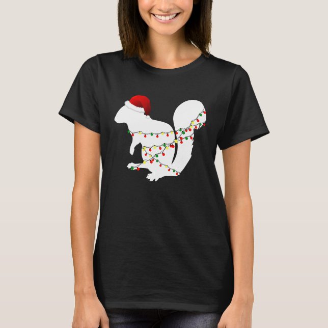 Camiseta Esquilo de Natal (Frente)
