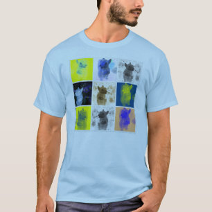 Camiseta Esquilo de néon