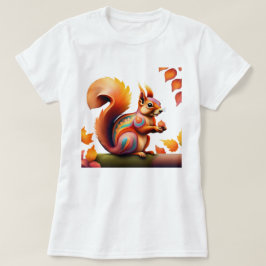 Camiseta Esquilo de Queda Alebrije