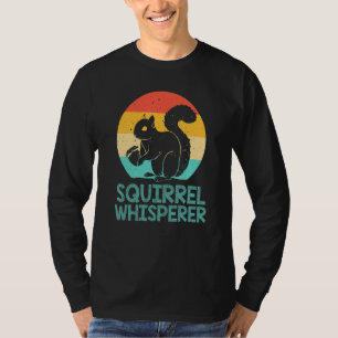 Camiseta Esquilo de Whisperer Homens Mulheres Crianças
