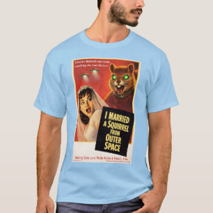 Camiseta Esquilo do Espaço Exterior