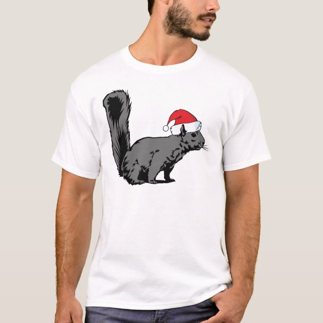 Camiseta Esquilo do Natal (Frente)