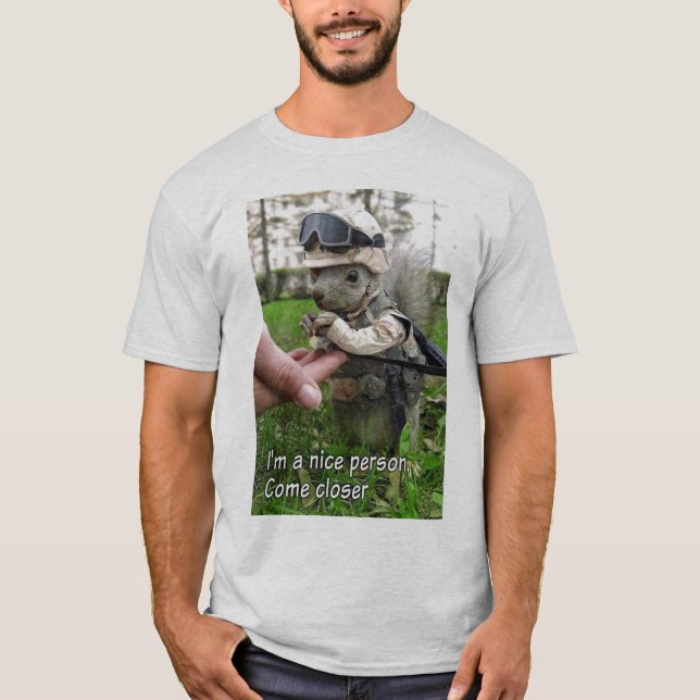 Camiseta Esquilo do SOLDADO (Frente)