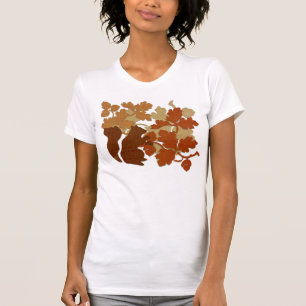 Camiseta Esquilo do "tecido"