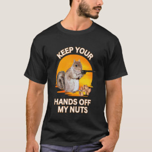 Camiseta Esquilo Ei, mantenha seu esquilo do pôr do sol sar