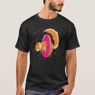 Camiseta Esquilo em Rosquinha de Roedores de Árvore