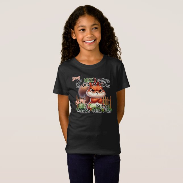 Camiseta Esquilo Engraçado (Frente Completa)