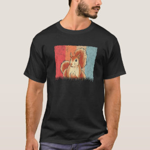 Camiseta Esquilo - Esquilo Retro - Vintage 1