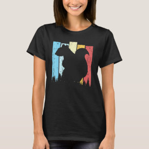 Camiseta Esquilo Florestal Exterior da Floresta Natural
