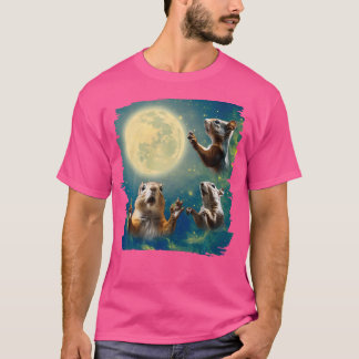 Camiseta Esquilo Givando Nos Esquilos Da Lua