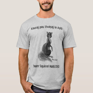 Camiseta Esquilo Haiti 2010 da equipe