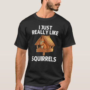 Camiseta Esquilo legal Para Homens Amigos Chipmunk Zookeepe