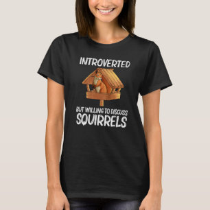 Camiseta Esquilo legal Para Homens Amigos Chipmunk Zookeepe