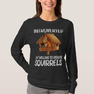 Camiseta Esquilo legal Para Homens Amigos Chipmunk Zookeepe
