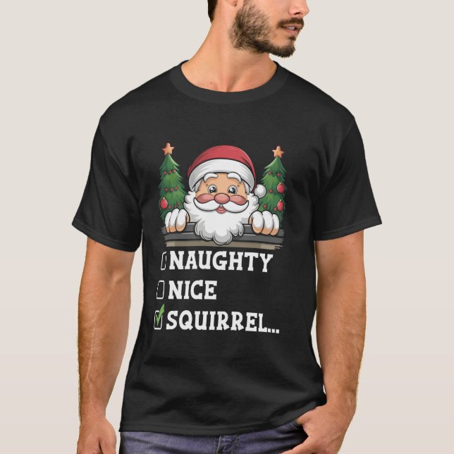Camiseta Esquilo Malvado Bom (Frente)