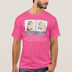 Camiseta Esquilo Mugshot