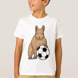 Camiseta Esquilo no Esporte do Futebol