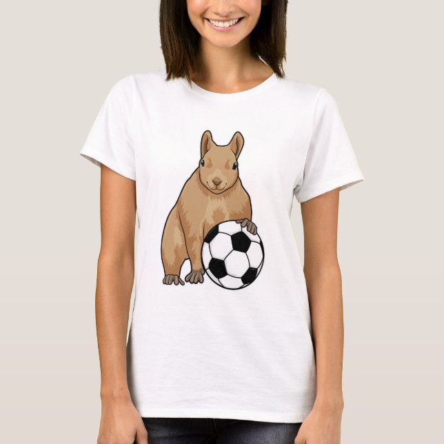 Camiseta Esquilo no Esporte do Futebol (Frente)