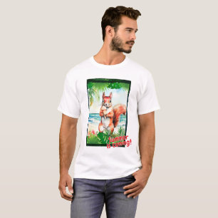 Camiseta Esquilo: "O verão está chegando!"