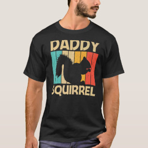 Camiseta Esquilo para Esquilo de Pai masculino Chipmunk 80s