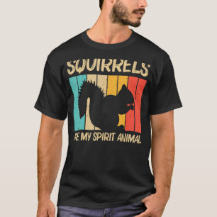 Camiseta Esquilo para homens esquilo Chipmunk 80s