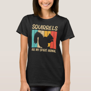Camiseta Esquilo para homens esquilo Chipmunk 80s