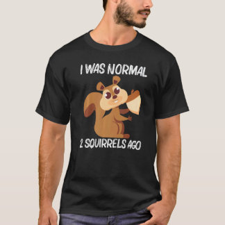 Camiseta Esquilo Para Homens Mulheres Roedor Floresta Anima