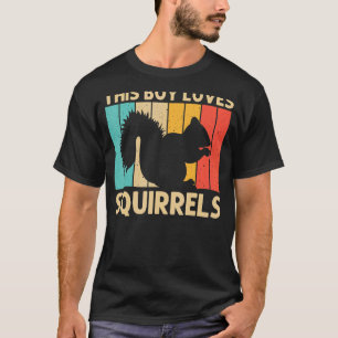 Camiseta Esquilo Para Meninos Esquilo Chipmunk 80s
